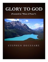 Glory To God SA choral sheet music cover